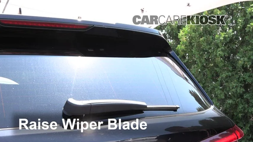 2021 BMW X5 M50i 4.4L V8 Turbo Escobillas de limpiaparabrisas trasero